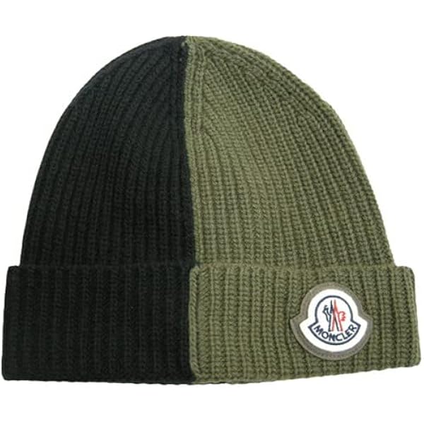 MONCLER ブラック ニット帽　藤原ヒロシ　新品未使用 MONCLER ブラック ニット帽藤原ヒロシ新品未使用